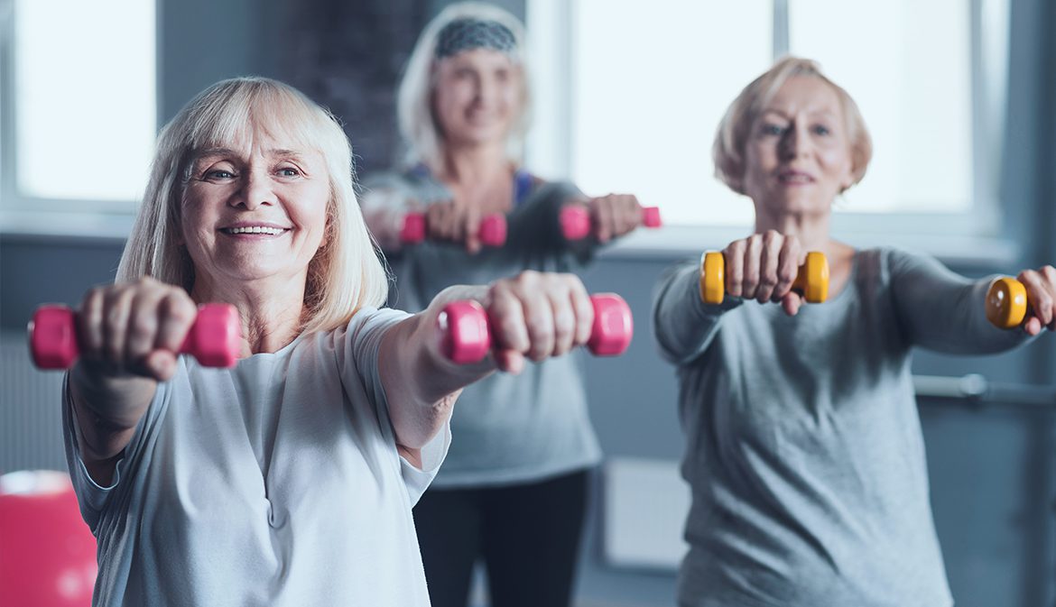 Joining a gym was on the bucket list for over-50s
