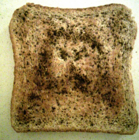 Jesus in toast (Picture: John Cranfield)