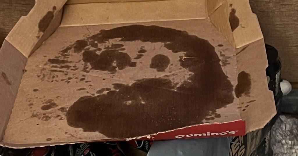 Jesus discovered in Dominos Pizza Box