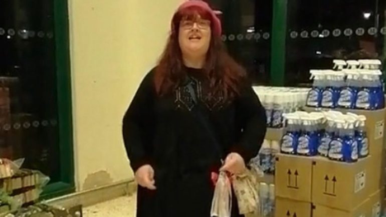 Charlotte Forman has been singing in her local Morrisons for the last year