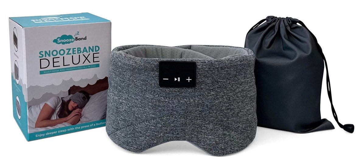 SnoozeBand Deluxe - Sleep Mask Headphones