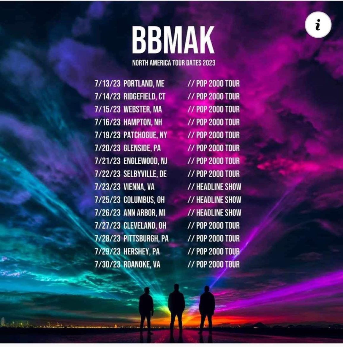 BBMak Tour Dates