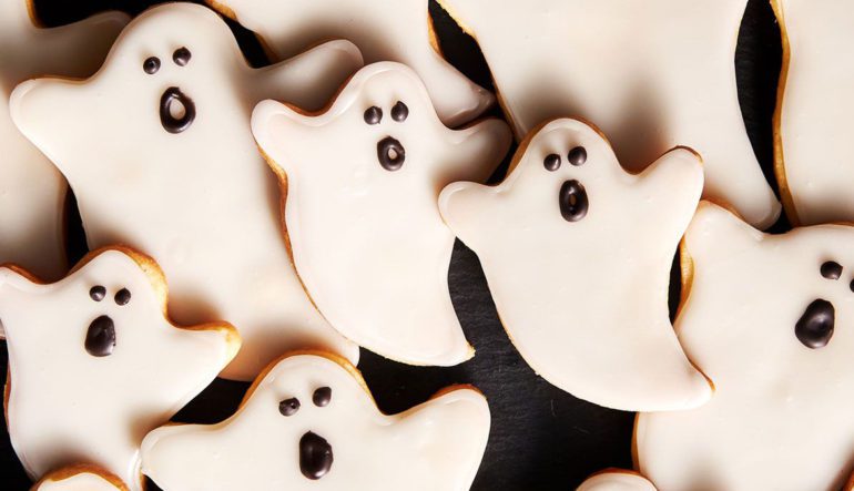 Halloween Ghost Cookies