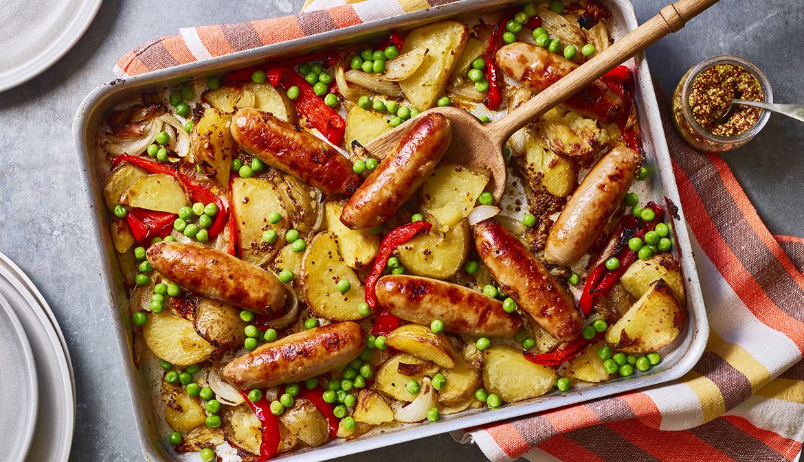 Angela’s Classic Sausage Tray Bake: A Comforting and Simple Delight!