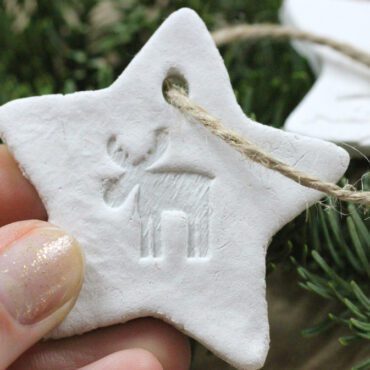Make Beautiful Christmas Decorations with Air-Drying Clay