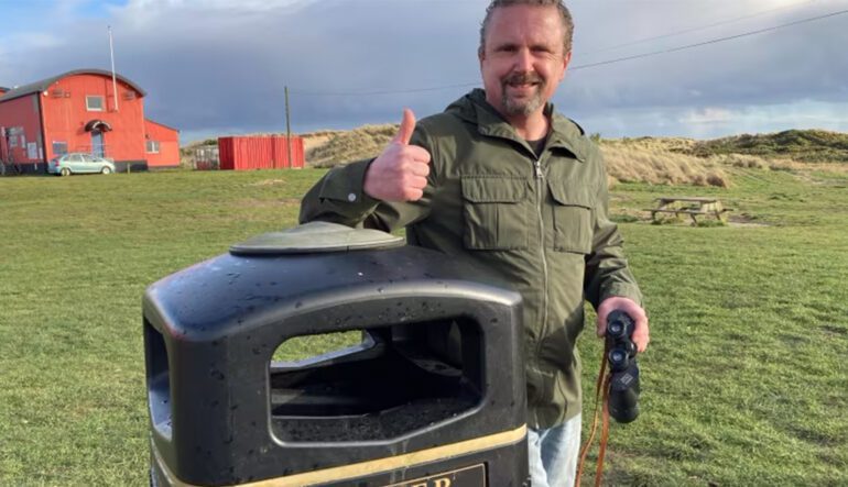 Dustbin Dave's Fascination: A Peculiar Passion for Photographing Bins