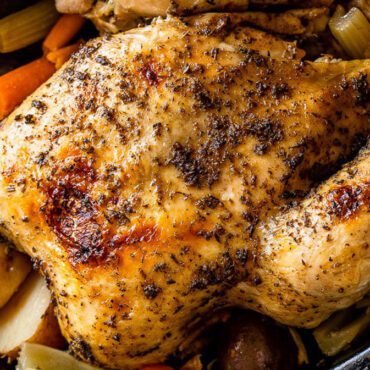 Slow-Roasted Chicken Recipe to Keep Warm